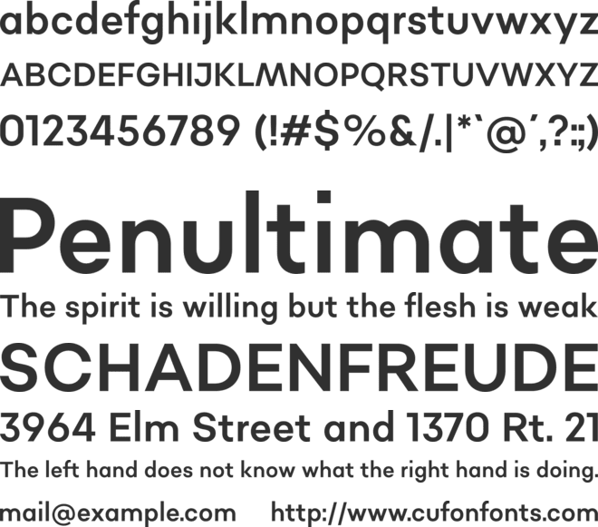 Sonny Gothic Condensed font preview