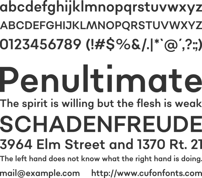 Sonny Gothic Condensed font preview