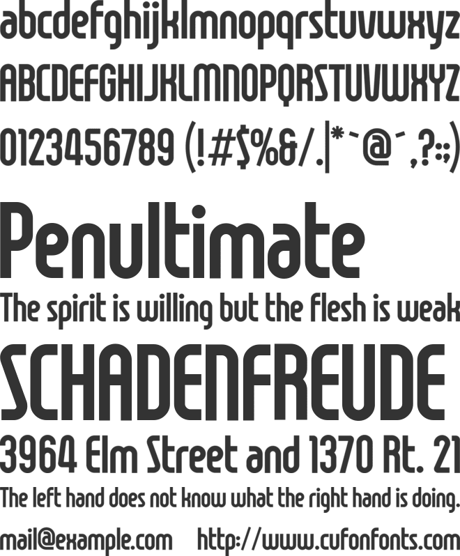 Gravitas font preview