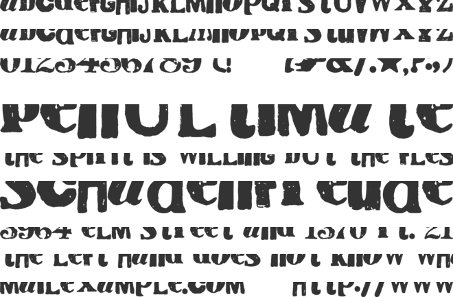 Cry Kitty font preview