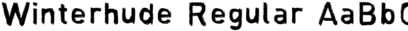 Winterhude Regular font