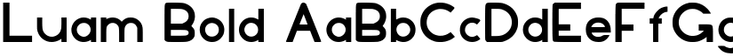 Luam Bold font