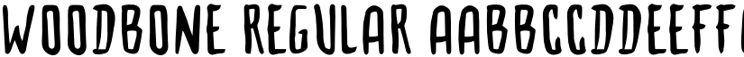 Woodbone Regular font