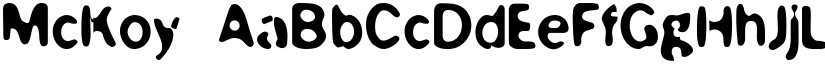 McKoy font