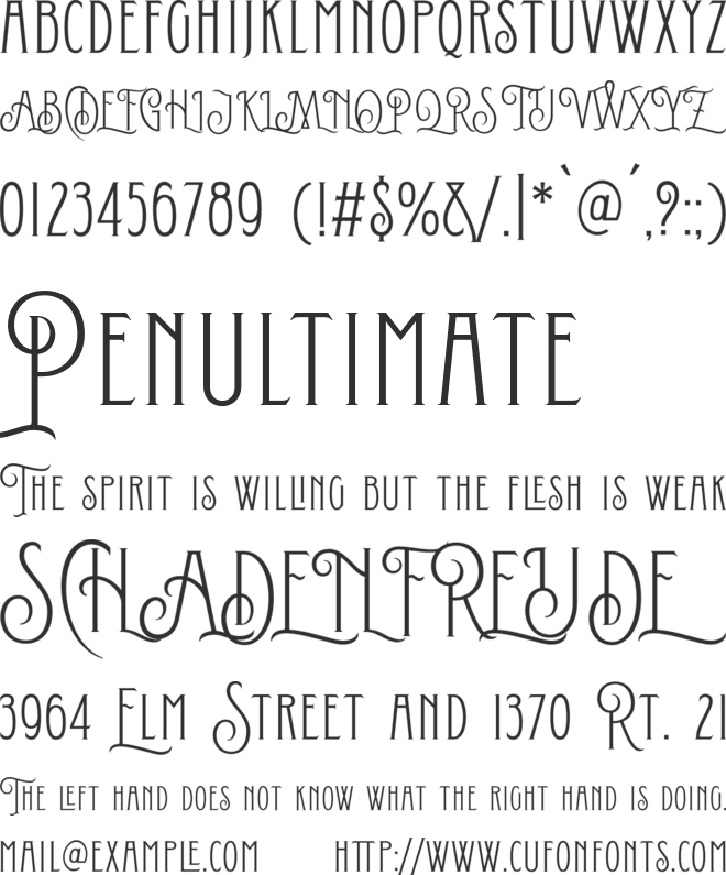 Conserta font preview