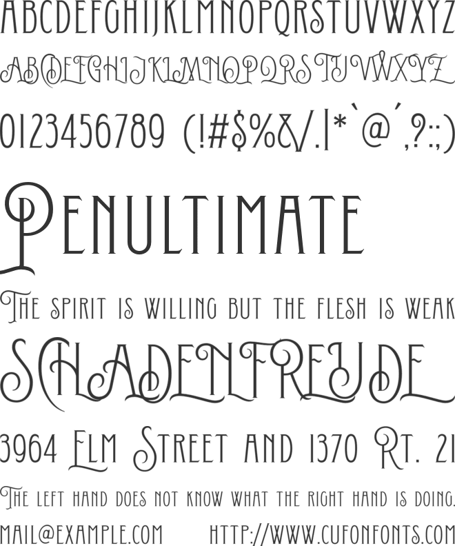 Conserta font preview