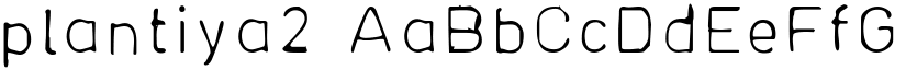 plantiya2 font