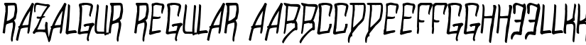 Razalgur font download