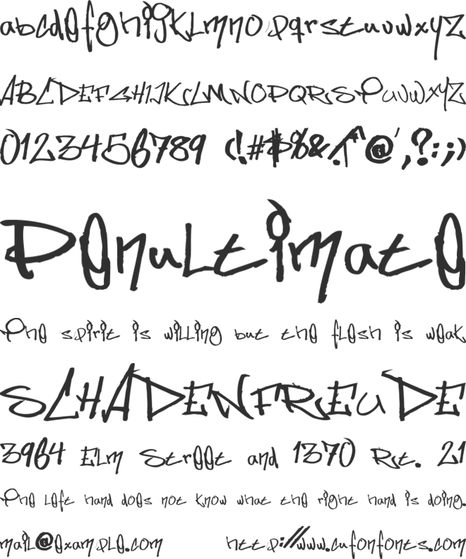 Some's Style font preview