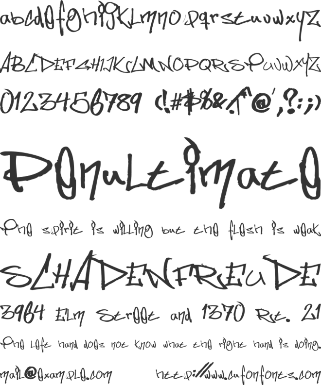 Some's Style font preview