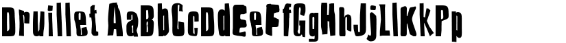 Druillet font