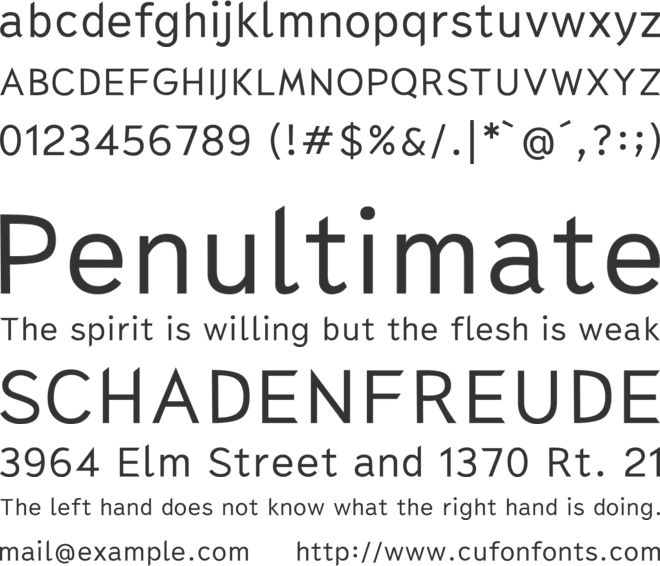 Ramen Sans font preview