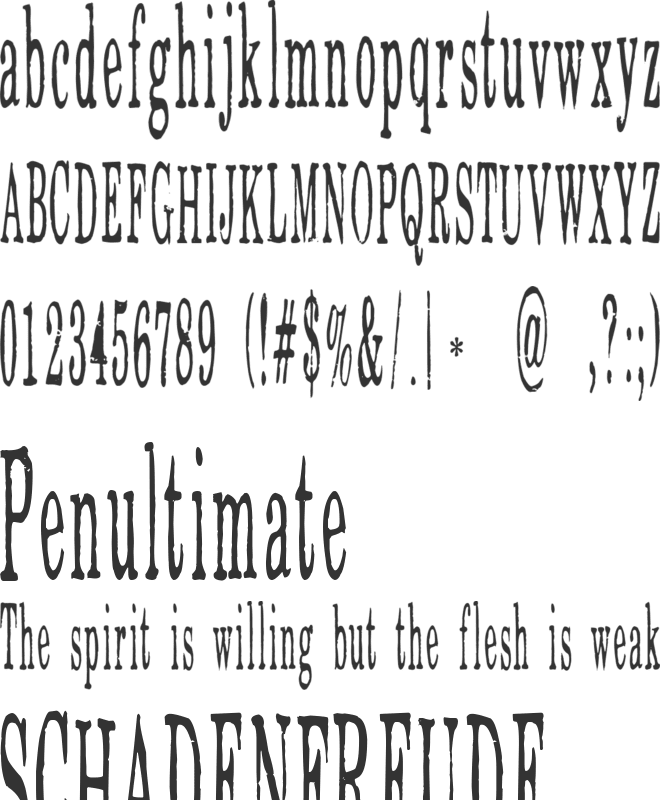 Eat More Chocolate font preview