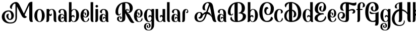 Monabelia font download