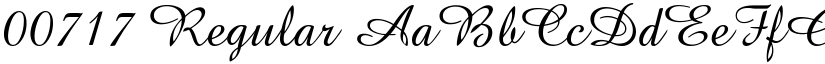 00717 font download