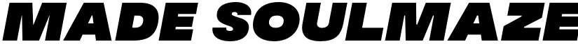 MADE Soulmaze Italic font