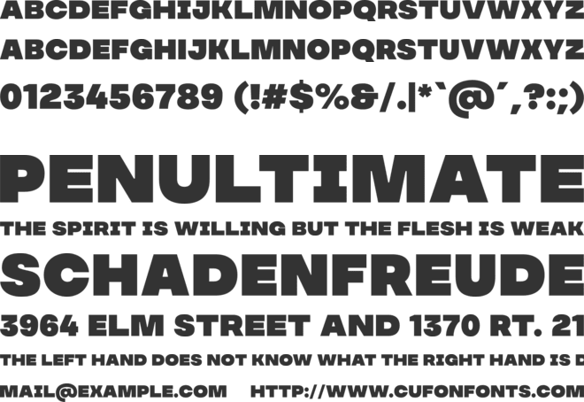 MADE Soulmaze font preview