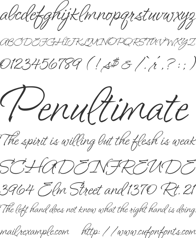 ColaFizz font preview