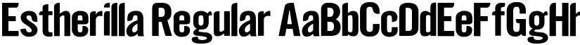 Estherilla Regular font