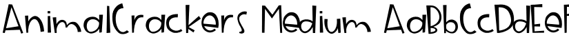 AnimalCrackers font download