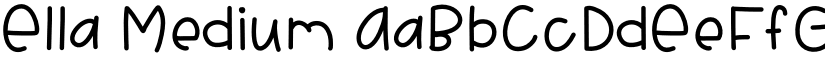 Ella Medium font
