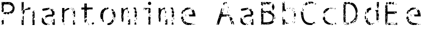 Phantomime font download