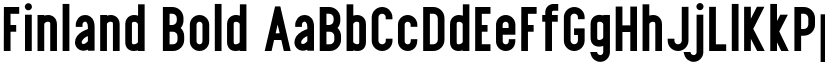 Finland Bold font