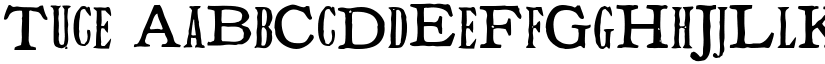 Tuce font download