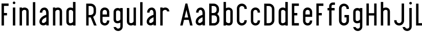 Finland Regular font