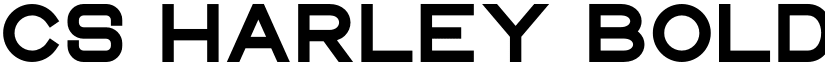 CS Harley Bold font