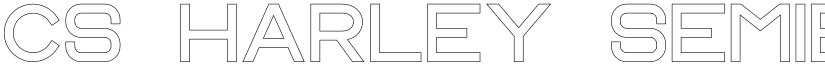 CS Harley Semibold Outline font
