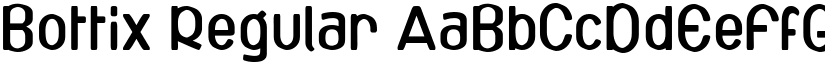 Bottix Regular font
