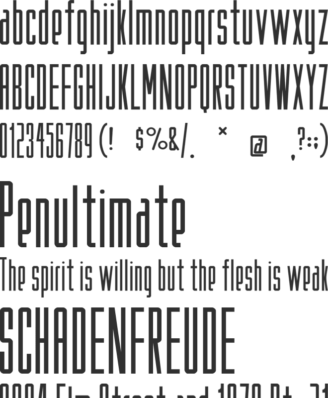 Fake Plastic font preview