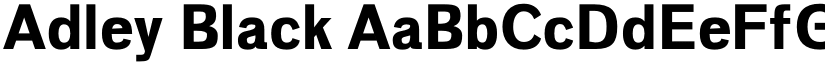 Adley Black font