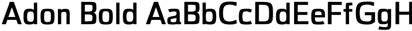 Adon Bold font