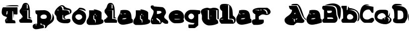 TiptonianRegular font