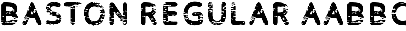 Baston Regular font