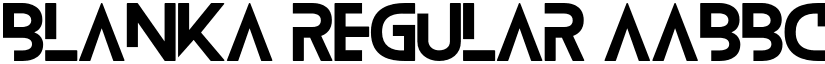 Blanka Regular font
