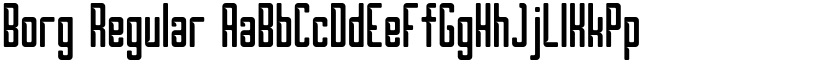 Borg font download
