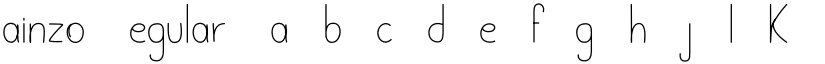 Hainzo font download