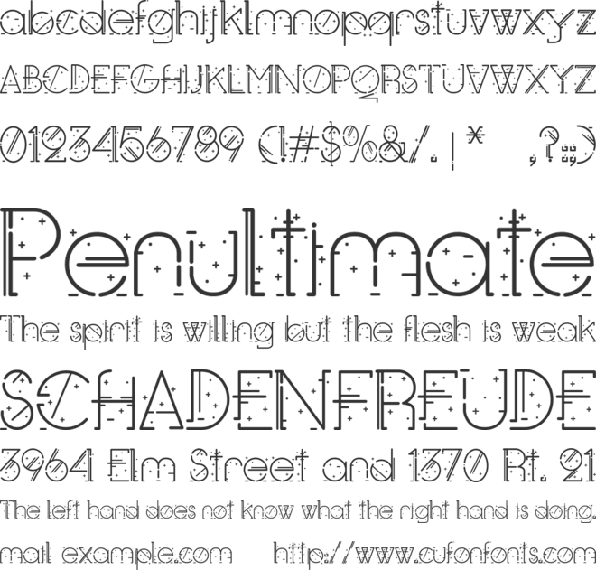 Lieben Font font preview