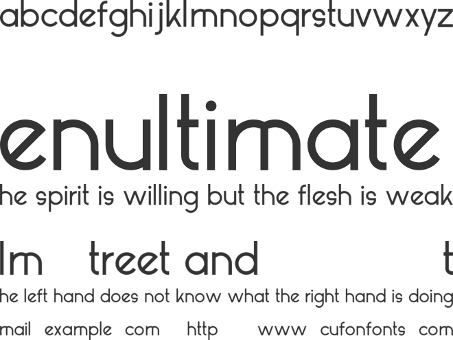 Stephanie font preview