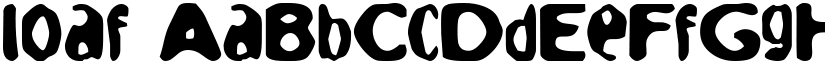 loaf font