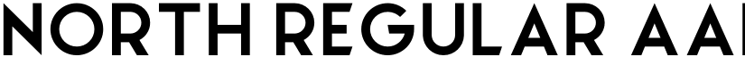 North Regular font