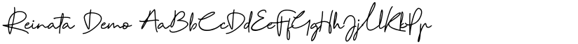 Reinata Demo font