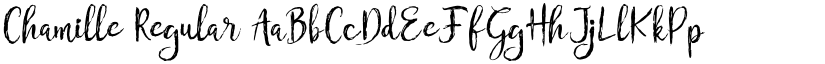 Chamille font download