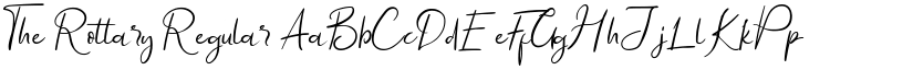 The Rottary font download