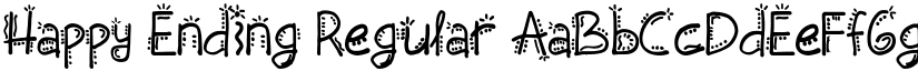Happy Ending Regular font
