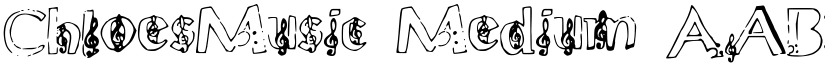 ChloesMusic Medium font