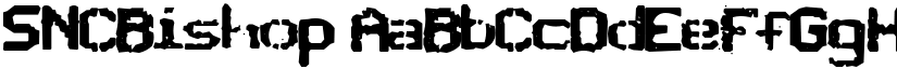 SNCBishop font